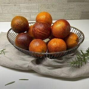 GORHAM vintage mid century modern silver wire fruit/bread oval basket home decor